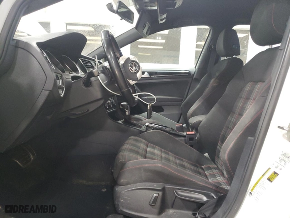 2017 Volkswagen Golf GTI S with VIN 3VW447AU9HM064091, listed as a Copart auction lot 50450385 with 113,366 mi miles and Salvage Title. Bid and sale history available at carsss.com. Image 7.