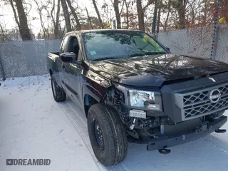 2022 Nissan Frontier S with VIN 1N6ED1CMXNN647043, listed as a IAAI auction lot 41410487 with 20,463 mi miles. Bid and sale history available at carsss.com. Image 1.