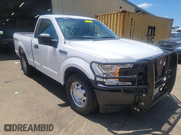 2018 Ford F-150 XL with VIN 1FTMF1EB8JKF43215, listed as a IAAI auction lot 42835300 with 126,575 mi miles and . Bid and sale history available at DreamBid. Image 32.