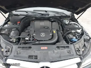 2013 Mercedes-Benz C-Class C 250 with VIN WDDGJ4HB9DG052612, listed as a IAAI auction lot 41489650 with 117,849 mi miles. Bid and sale history available at carsss.com. Image 10.