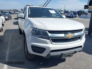 2018 Chevrolet Colorado 2WD Work Truck with VIN 1GCHSBEA3J1329359, listed as a IAAI auction lot 41682232 with 142,703 mi miles. Bid and sale history available at carsss.com. Image 1.