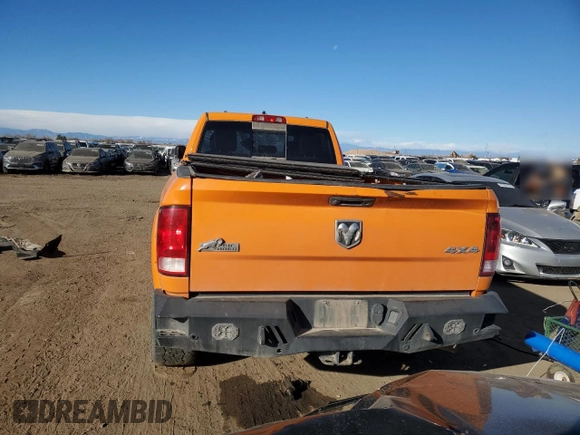 2015 Ram 2500 Big Horn with VIN 3C6UR5JL6FG657586, listed as a Copart auction lot 80683184 with 191,638 mi miles and Salvage title. Bid and sale history available at DreamBid. Image 6.