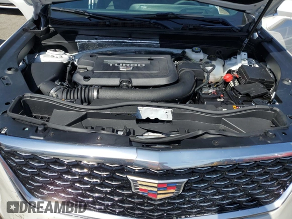 2025 Cadillac XT4 FWD Premium Luxury with VIN 1GYFZCR45SF120216, listed as a Copart auction lot 49642515 with Not provided miles and Salvage title. Bid and sale history available at DreamBid. Image 12.