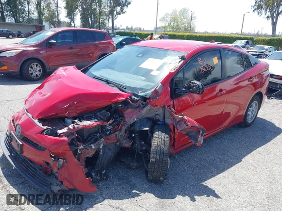 2020 Toyota Prius L Eco z VIN JTDKARFU0L3109596, wystawiony jako IAAI lot #41950366 z przebiegiem Nie podano mil oraz . Historia ofert i sprzedaży dostępna na DreamBid. Obrazek 18.