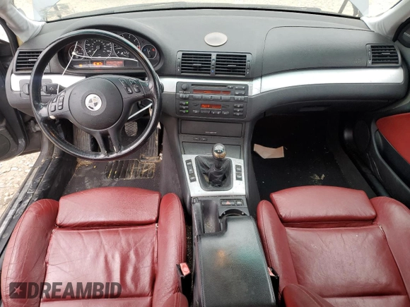 2001 BMW 3 Series 330i with VIN WBAAV53401FT01378, listed as a Copart auction lot 47212715 with 185,463 mi miles and Salvage Title. Bid and sale history available at carsss.com. Image 8.