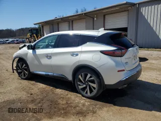 2022 Nissan Murano SL with VIN 5N1AZ2CJ9NC111710, listed as a Copart auction lot 48725715 with 11,992 mi miles and Salvage Title. Bid and sale history available at carsss.com. Image 2.