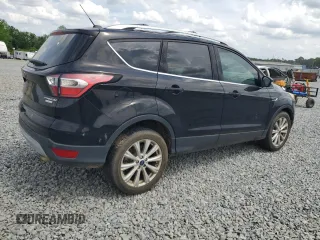 2017 Ford Escape Titanium with VIN 1FMCU0JD5HUB95239, listed as a Copart auction lot 55458405 with 106,193 mi miles and Clean Title. Bid and sale history available at carsss.com. Image 3.