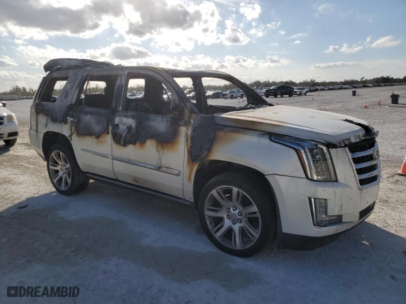 2015 Cadillac Escalade Premium with VIN 1GYS4NKJ3FR621845, listed as a Copart auction lot 37240924 with 0 mi miles. Bid and sale history available at carsss.com. Image 4.