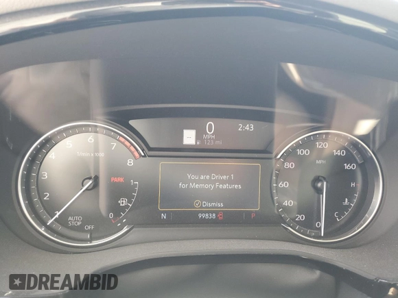 2021 Cadillac XT5 FWD Premium Luxury with VIN 1GYKNCRSXMZ135949, listed as a Copart auction lot 47752805 with 99,838 mi miles and Salvage Title. Bid and sale history available at carsss.com. Image 9.