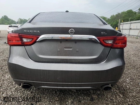 2017 Nissan Maxima Platinum with VIN 1N4AA6AP7HC384827, listed as a Copart auction lot 57254815 with 136,572 mi miles and Salvage title. Bid and sale history available at DreamBid. Image 6.