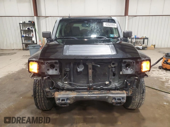 2006 Hummer H3 with VIN 5GTDN136368195362, listed as a Copart auction lot 42820955 with 256,656 mi miles and Salvage Title. Bid and sale history available at DreamBid. Image 5.