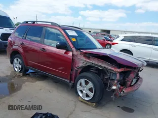 2012 Subaru Forester X with VIN JF2SHBBC5CH430957, listed as a IAAI auction lot 42020033 with 90,216 mi miles and . Bid and sale history available at DreamBid. Image 1.