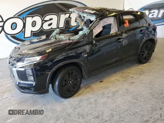 2022 Mitsubishi Outlander Sport ES with VIN JA4APUAU2NU020771, listed as a Copart auction lot 88213845 with 61,513 mi miles and Clean Title. Bid and sale history available at carsss.com. Image 1.