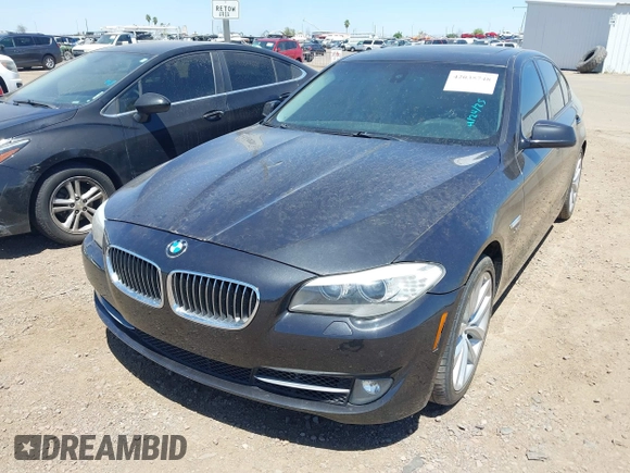 2011 BMW 5 Series 535i xDrive with VIN WBAFU7C55BDU55241, listed as a IAAI auction lot 42035748 with 169,154 mi miles. Bid and sale history available at carsss.com. Image 6.