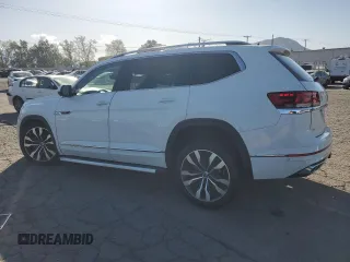 2022 Volkswagen Atlas SEL Premium R-Line with VIN 1V2FR2CA6NC505805, listed as a Copart auction lot 51704675 with 28,527 mi miles and Salvage title. Bid and sale history available at DreamBid. Image 2.