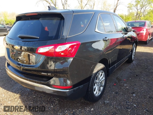 2018 Chevrolet Equinox LT z VIN 2GNAXSEV1J6253845, wystawiony jako IAAI lot #42097370 z przebiegiem 229 176 mil mil oraz . Historia ofert i sprzedaży dostępna na DreamBid. Obrazek 4.