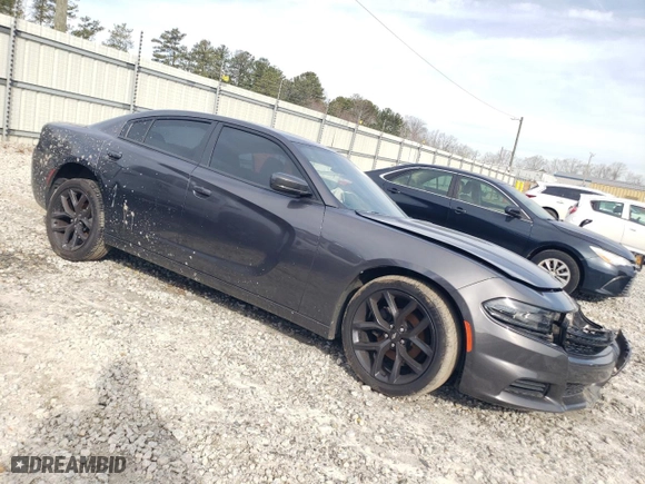 2018 Dodge Charger SXT with VIN 2C3CDXBGXJH234586, listed as a Copart auction lot 45584225 with NaN miles and Salvage Title. Bid and sale history available at carsss.com. Image 4.