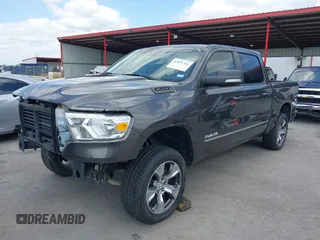 2022 Ram 1500 Big Horn with VIN 1C6SRFFT8NN137742, listed as a IAAI auction lot 42091761 with 38,005 mi miles and . Bid and sale history available at DreamBid. Image 19.