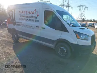 2021 Ford Transit Cargo with VIN 1FTBR1C82MKA66713, listed as a IAAI auction lot 41479187 with 50,415 mi miles and . Bid and sale history available at DreamBid. Image 1.