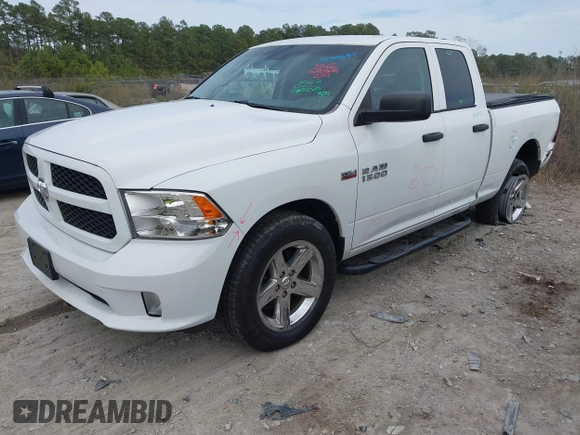 2017 Ram 1500 Express with VIN 1C6RR7FT0HS511156, listed as a IAAI auction lot 41754687 with 104,394 mi miles. Bid and sale history available at carsss.com. Image 17.