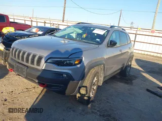 2022 Jeep Cherokee Trailhawk with VIN 1C4PJMBX3ND506936, listed as a IAAI auction lot 41419747 with 26,699 mi miles. Bid and sale history available at carsss.com. Image 17.