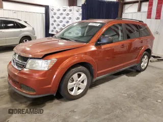 2013 Dodge Journey SE with VIN 3C4PDCABXDT687629, listed as a Copart auction lot 50087495 with 203,848 mi miles and Clean Title. Bid and sale history available at carsss.com. Image 1.