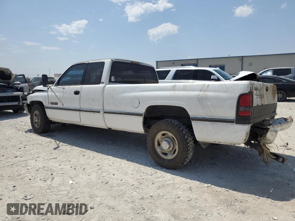 1997 Dodge Ram 2500 with VIN 3B7KC23D7VM516354, listed as a Copart auction lot 68652074 with 233,857 mi miles and Salvage Title. Bid and sale history available at carsss.com. Image 2.