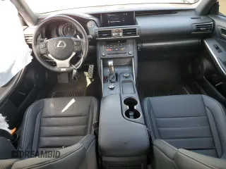 2020 Lexus IS 300 F Sport with VIN JTHG81F28L5043173, listed as a Copart auction lot 76475844 with 27,083 mi miles and Salvage title. Bid and sale history available at DreamBid. Image 8.