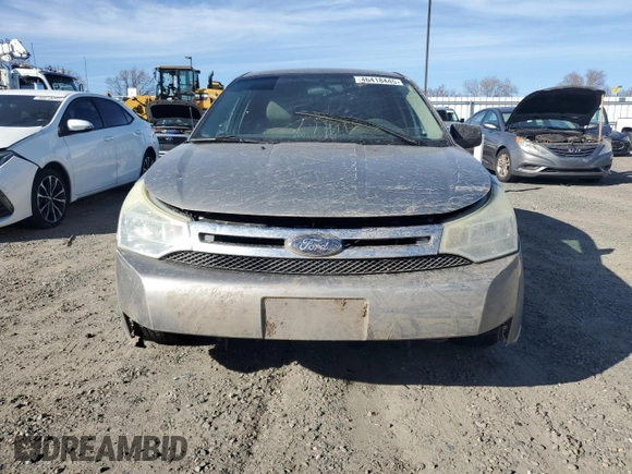 2008 Ford Focus S with VIN 1FAHP34N98W204669, listed as a Copart auction lot 46418445 with 197,594 mi miles and Salvage Title. Bid and sale history available at carsss.com. Image 5.