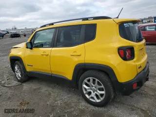 2017 Jeep Renegade Altitude with VIN ZACCJABB7HPF52275, listed as a Copart auction lot 45381965 with 96,201 mi miles and Salvage Title. Bid and sale history available at carsss.com. Image 2.