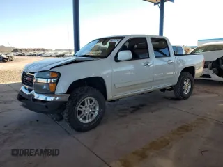 2012 GMC Canyon SLE1 with VIN 1GTH6MFE5C8126517, listed as a Copart auction lot 80672724 with 161,090 mi miles and Salvage Title. Bid and sale history available at carsss.com. Image 1.