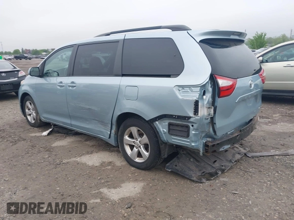 2015 Toyota Sienna LE AAS with VIN 5TDKK3DC4FS663876, listed as a IAAI auction lot 42155091 with 82,602 mi miles and . Bid and sale history available at DreamBid. Image 3.