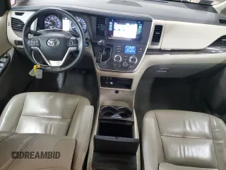 2017 Toyota Sienna with VIN 5TDDZ3DC4HS174210, listed as a Copart auction lot 54411355 with 125,346 mi miles and Salvage Title. Bid and sale history available at DreamBid. Image 8.