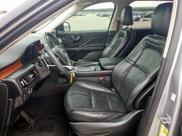 2021 Lincoln Aviator Reserve with VIN 5LM5J7XC8MGL05957, listed as a Copart auction lot 59731835 with 52,788 mi miles and Salvage title. Bid and sale history available at DreamBid. Image 7.