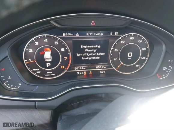 2018 Audi Q5 Premium Plus with VIN WA1BNAFY2J2019016, listed as a IAAI auction lot 41213051 with 90,174 mi miles. Bid and sale history available at carsss.com. Image 7.