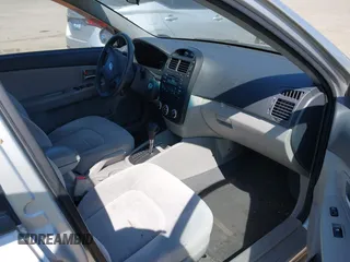 2008 Kia Spectra SX with VIN KNAFE121385520079, listed as a IAAI auction lot 42029299 with 138,835 mi miles. Bid and sale history available at carsss.com. Image 5.