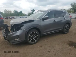 2017 Nissan Rogue SV with VIN 5N1AT2MV3HC879268, listed as a Copart auction lot 57146675 with 95,351 mi miles and Salvage title. Bid and sale history available at DreamBid. Image 1.