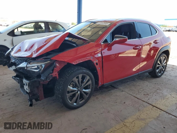 2019 Lexus UX 200 с VIN JTHY3JBH6K2007690, выставлен на аукционе Copart как лот 57912595 с пробегом 46 884 миль миль и Списание • Salvage title. История ставок и продаж доступна на DreamBid. Изображение 1.