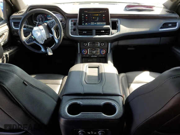 2023 Chevrolet Tahoe LT with VIN 1GNSKNKD5PR262044, listed as a Copart auction lot 63127975 with 34,333 mi miles and Salvage title. Bid and sale history available at DreamBid. Image 8.