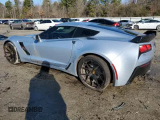 2017 Chevrolet Corvette Grand Sport 2LT with VIN 1G1YY2D73H5106495, listed as a Copart auction lot 43695095 with 50,133 mi miles and Salvage Title. Bid and sale history available at carsss.com. Image 2.