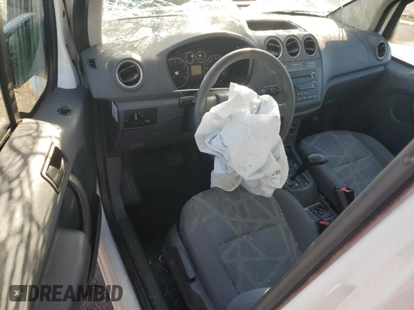 2013 Ford Transit Connect XLT with VIN NM0LS7DN1DT157270, listed as a Copart auction lot 81300314 with Not provided miles and Salvage title. Bid and sale history available at DreamBid. Image 8.