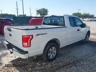 2016 Ford F-150 XL with VIN 1FTEX1CP4GFC85325, listed as a IAAI auction lot 41949318 with 252,263 mi miles and . Bid and sale history available at carsss.com. Image 4.