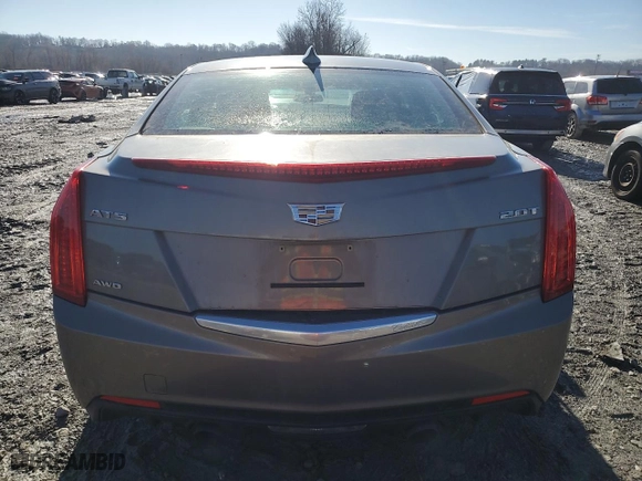 2017 Cadillac ATS Sedan AWD with VIN 1G6AG5RX7H0195378, listed as a Copart auction lot 46236275 with 68,916 mi miles and Salvage Title. Bid and sale history available at carsss.com. Image 6.