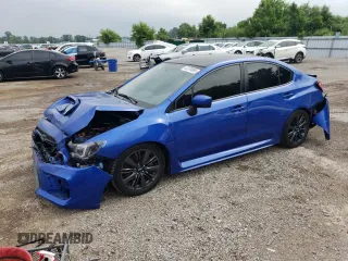 2021 Subaru WRX with VIN JF1VA1A67M9820059, listed as a Copart auction lot 62379695 with 81,569 mi miles and Salvage title. Bid and sale history available at DreamBid. Image 1.