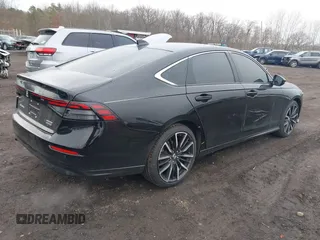 2023 Honda Accord Touring with VIN 1HGCY2F84PA019879, listed as a IAAI auction lot 41653979 with 25,125 mi miles and . Bid and sale history available at DreamBid. Image 4.