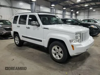 2012 Jeep Liberty Sport with VIN 1C4PJMAK1CW171926, listed as a Copart auction lot 83310004 with 180,085 mi miles and Salvage Title. Bid and sale history available at carsss.com. Image 4.