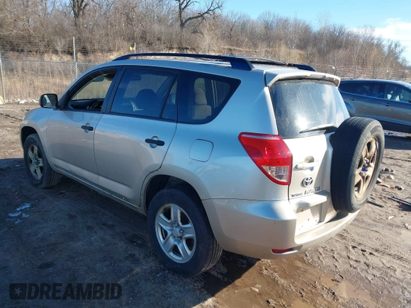 2007 Toyota RAV4 with VIN JTMBK33V176010040, listed as a IAAI auction lot 41737891 with 226,856 mi miles. Bid and sale history available at carsss.com. Image 3.