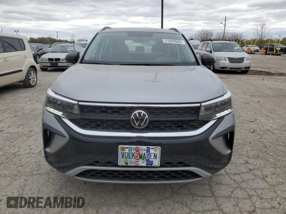 2023 Volkswagen Taos S с VIN 3VVCX7B24PM305607, выставлен на аукционе Copart как лот 51692665 с пробегом 16 871 миль миль и Списание • Salvage title. История ставок и продаж доступна на DreamBid. Изображение 5.