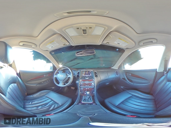 2012 Infiniti EX Journey with VIN JN1AJ0HR0CM450204, listed as a Copart auction lot 84688184 with 98,222 mi miles and Salvage Title. Bid and sale history available at DreamBid. Image 14.