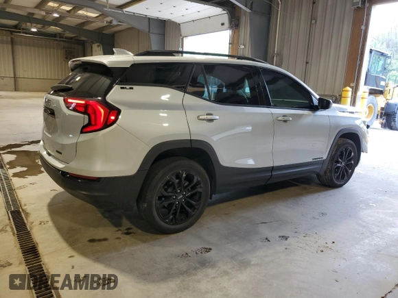 2021 GMC Terrain SLE with VIN 3GKALTEV9ML311442, listed as a Copart auction lot 55128675 with 43,790 mi miles and Salvage title. Bid and sale history available at DreamBid. Image 3.